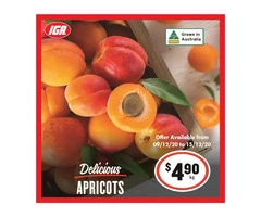 Delicious Apricots From IGA Ravenswood