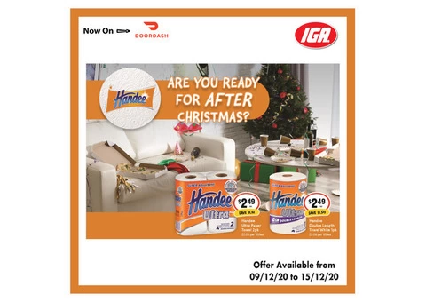 Handee Ultra From IGA Ravenswood