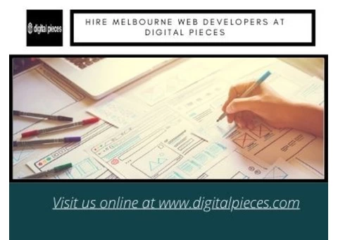 Hire Melbourne web developers at Digital Pieces - Web design in Melbourne