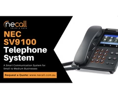 NEC SV9100 Telephone System for Small to Medium Businesses