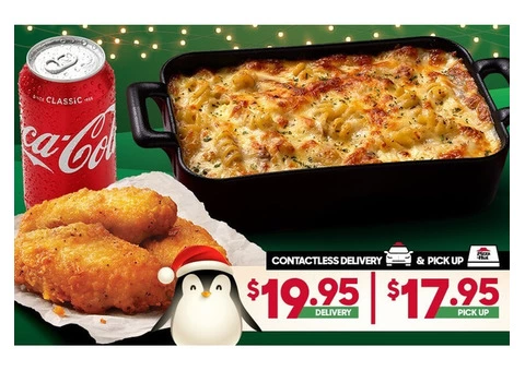 PASTA WINGS MEAL On Sale Pizza Hut Orange - Orange, NSW