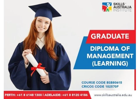 Become a general manager with our graduate diploma of management (learning)