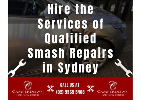 Hire the Services of Qualified Smash Repairs in Sydney