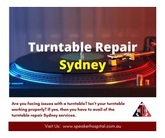 Turntable Repair Services Sydney