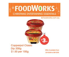 Copperpot Classic Dip - Essential Item, FoodWorks Clovelly