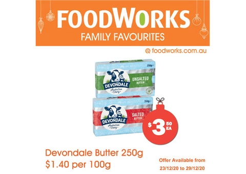 Devondale Butter  - Essential Item, FoodWorks Clovelly