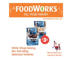 White Wings Baking Mix - Essential Item, FoodWorks Clovelly