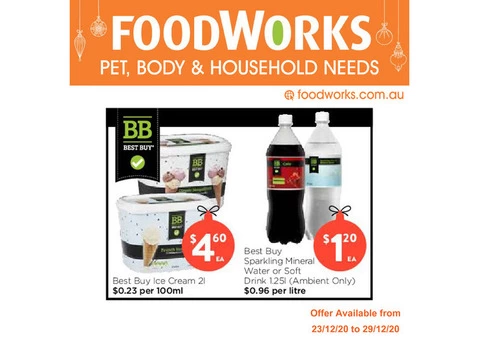 Pet, Baby & Household Needs  - Essentials Item, FoodWorks Clovelly