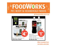 Pet, Baby & Household Needs  - Essentials Item, FoodWorks Clovelly
