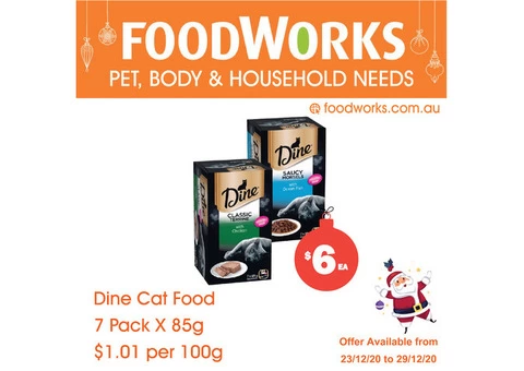 Dine Desire Cat Food - Essential Item, FoodWorks Clovelly