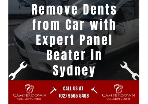 Remove Dents from Car with Expert Panel Beater in Sydney