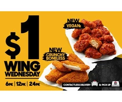 WING WEDNESDAY On Sale Pizza Hut Moorebank - Moorebank, NSW