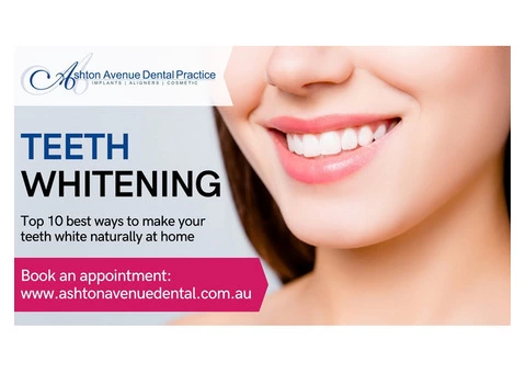 How to Make Teeth White Naturally from Yellow at Home?