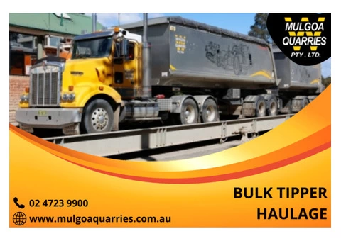 Do you need a Bulk Tipper Transport Services in Sydney?