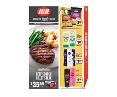 Weekly Catalogue Specials at IGA Ravenswood