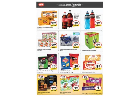 SNACK & DRINK Favourites at IGA Ravenswood