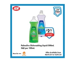 Palmolive Dishwashing Liquid at IGA Ravenswood