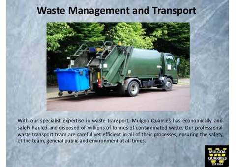 Safe and Efficient-Waste Transport Services Sydney