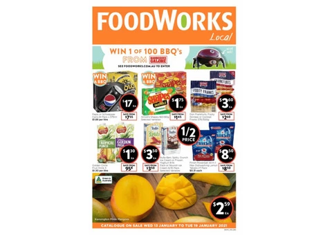 Weekly Catalogue Specials at Foodworks Clovelly