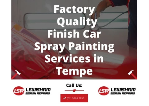 Factory Quality Finish Car Spray Painting Services in Tempe