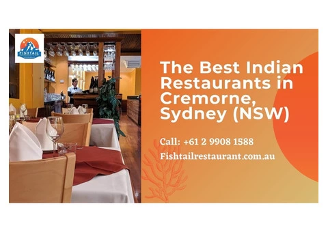 The Best Indian Restaurants in Cremorne, Sydney (NSW) | Fishtail Restaurant and Bar