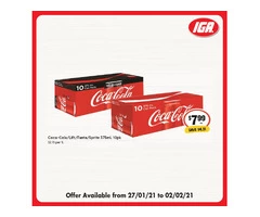 Coca-Cola/Lift/Fanta/Sprite at IGA Ravenswood