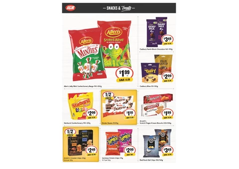Weekly Catalogue Specials at IGA Ravenswood - 4/6