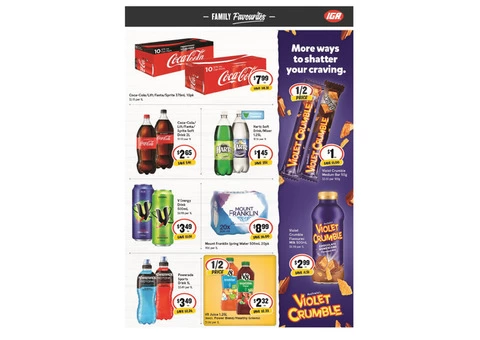 Weekly Catalogue Specials at IGA Ravenswood - 5/6