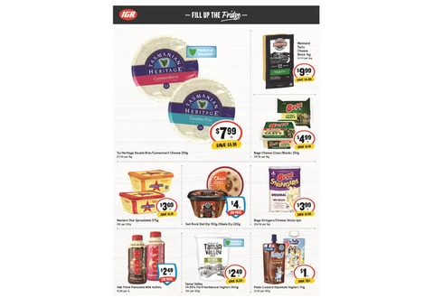 Weekly Catalogue Specials at IGA Ravenswood - 2/6