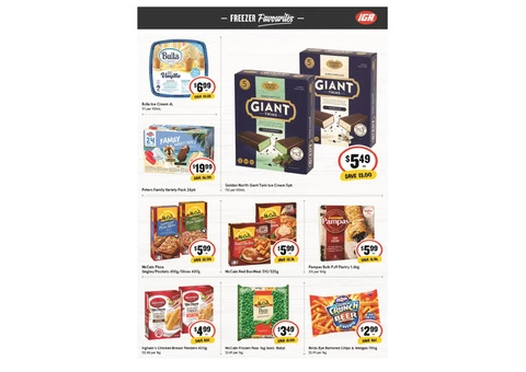 Weekly Catalogue Specials at IGA Ravenswood - 3/6