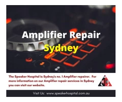 Professional Amplifier Repair Services in Sydney - Speaker Hospital