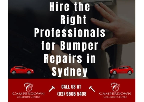 Hire the Right Professionals for Bumper Repairs in Sydney