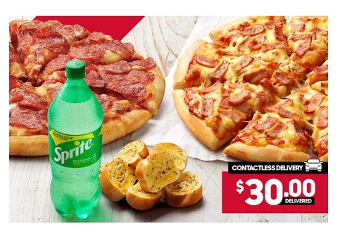 2 Large Pizzas On Sale Pizza Hut Orange - Orange, NSW
