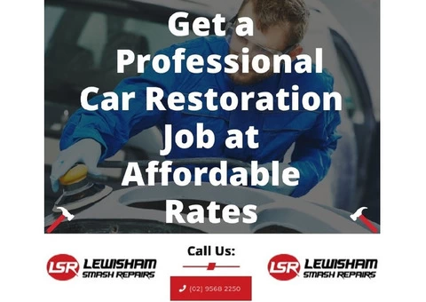 Get a Professional Car Restoration Job at Affordable Rates