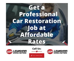 Get a Professional Car Restoration Job at Affordable Rates