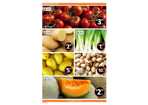 Weekly Catalogue Specials at Foodworks Orange - 3/4