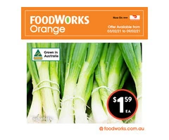 Eschallots at FoodWorks Orange