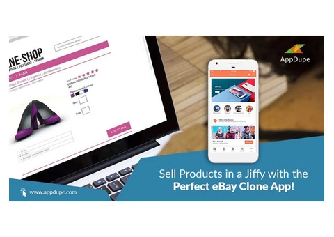 Dispatch your online commercial center with us by building up an eBay clone app