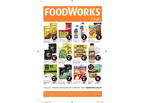 Weekly Catalogue Specials at Foodworks Orange - 1/4