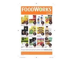 Weekly Catalogue Specials at Foodworks Orange