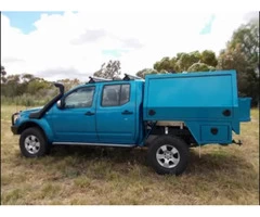 Metal canopies for utes