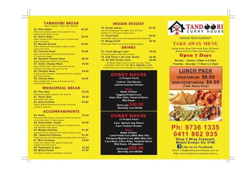 Indian Tandoori Curry House | Best Indian Restaurant - 7/8