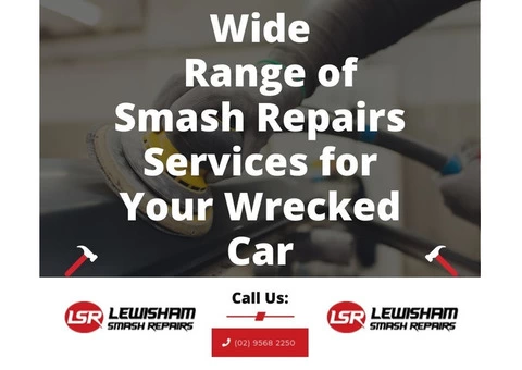 Wide Range of Smash Repairs Services for Your Wrecked Car