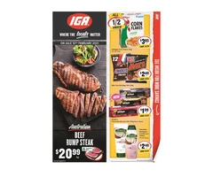 Weekly Catalogue Specials at IGA Ravenswood