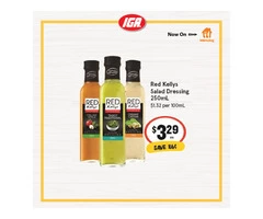Red Kellys Salad Dressing at IGA Ravenswood