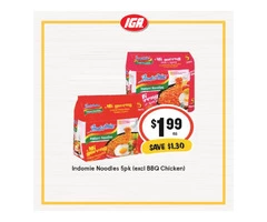 Indomie Noodles at IGA Ravenswood