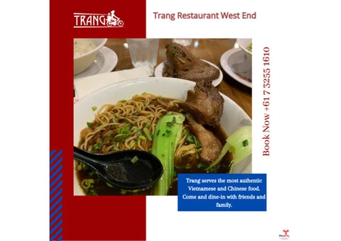 Best Vietnamese And Chinese Restaurant In West End