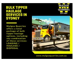 Professional Bulk Tipper Services in Sydney