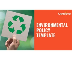 Environmental Policy Template by Sentrient HR