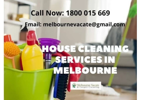 Hire professional services for house cleaning in Melbourne